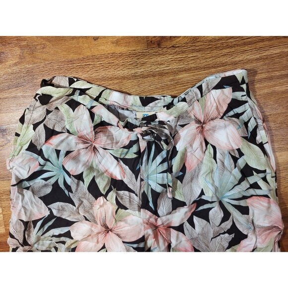 Kahala pants size 8 Tropical Hawaiian print Rayon - Picture 3 of 5